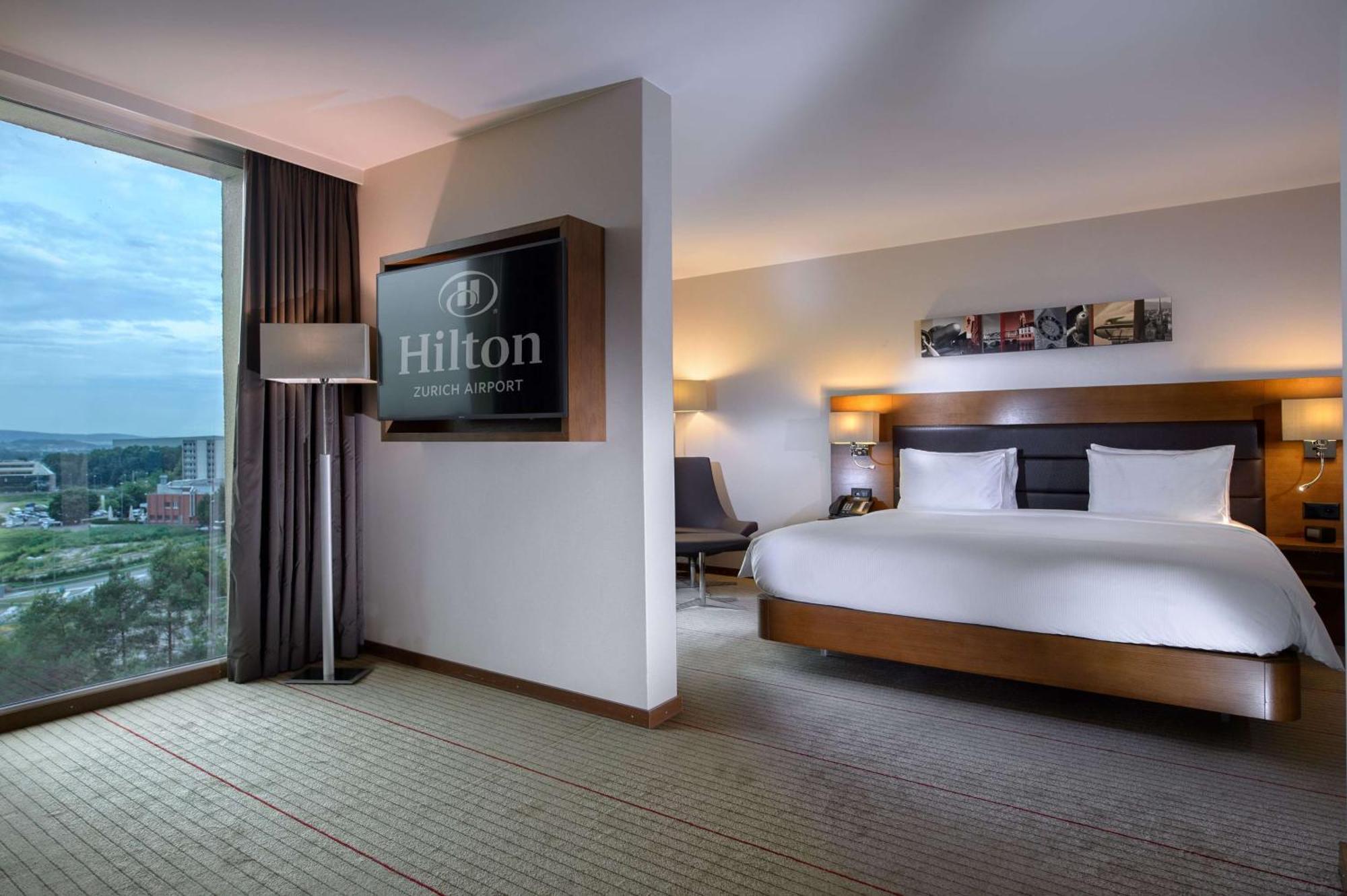 Hilton Zurich Airport Hotel Opfikon-Glattbrugg Exterior foto